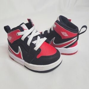 Nike Jordan 1Mid RM EasyOn Baby Infant Toddler Sneakers Size 4C